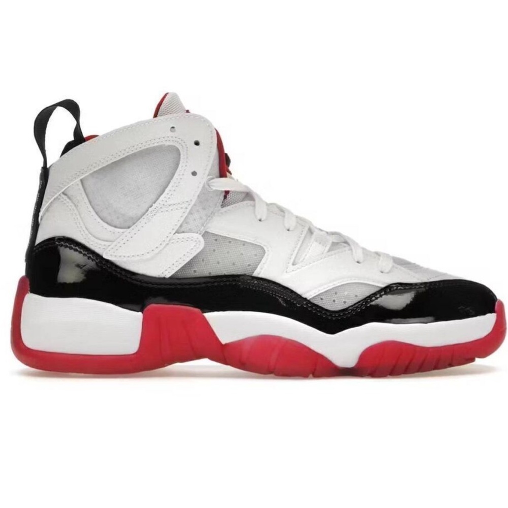 Nike Air Jordan Jumpman Two Trey white, gym red, black size 5Y